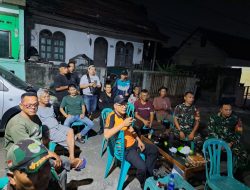 Nobar Sepak Bola Gembira Ajang Silaturahmi, Kodim Jaksel Dengan Masyarakat