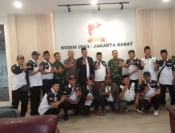 Forkabi Jakbar dan Kodim 0503/JB Sinergi Bersama Jaga Kondusivitas Masyarakat