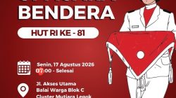 Undangan Upacara Bendera HUT RI ke-81