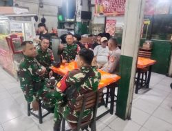 Koramil 03/Ps.Rebo-Ciracas Gelar Patroli/Siskamling Jaga Kondusivitas Wilayah