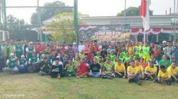 KEMERIAHAN HUT KE-81 RI: Turnamen Sepak Bola Sarungan MWCNU Cipondoh Cup 2 Resmi Digelar