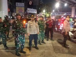 Koramil 02/Matraman Gelar Patroli/Siskamling Bersama Komduk Jaga Kamtibmas