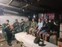 Koramil 03/Ps.Rebo-Ciracas Gelar Siskamling Jaga Kamtibmas Wilayah Binaan