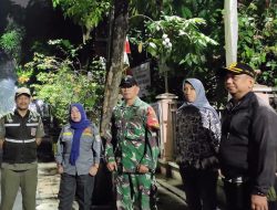 Koramil 02/Matraman Gelar Patroli dan Siskamling Keliling Bersama Komduk, Perkuat Kamtibmas Wilayah