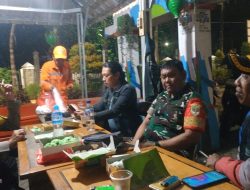 Perkuat Sinergi Jaga Kamtibmas Dan Berikan Rasa Aman, Koramil 06/Cakung Gelar Patroli/Siskamling Bersama Unsur Komduk