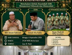 Meriahkan Maulid Nabi Muhammad SAW, Warga Kenanga RT.002/04 Gelar Tabligh Akbar dan Silaturahmi Erat