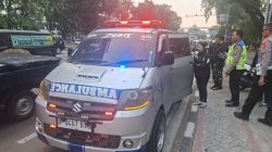 Korban Tabrak Lari, Anggota Lantas Kelapa Gading Gerak Cepat Bantu Evakuasi