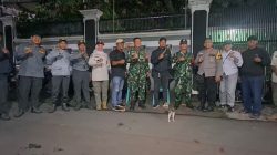 Koramil 07/Cipayung Bersama Komduk Gelar Patroli Ciptakan Kamtibmas
