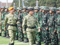 Letjen TNI Gabriel Lema, Secara Resmi Buka Latsarmil Komcad di Pusdikpom Puspomad Cimahi