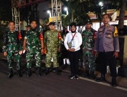 Jaga Kondusivitas Wilayah, Koramil 01/Jatinegara Bersama Komduk Gelar Patroli/Siskamling