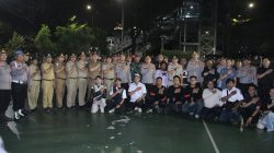 Ciptakan Rasa Aman dan Cegah Gangguan Kamtibmas, Kapolres Jakbar Pimpin Patroli Skala Besar di Tambora