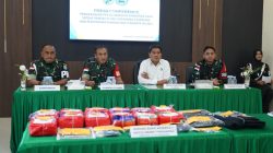 Sukses Gagalkan Penyelundupan Narkoba di Perbatasan, TNI AD Serahkan 16,4 Kg Sabu ke BNNP Kalbar