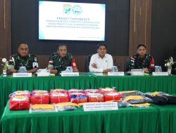 Sukses Gagalkan Penyelundupan Narkoba di Perbatasan, TNI AD Serahkan 16,4 Kg Sabu ke BNNP Kalbar