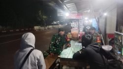 Koramil 03/Ps.Rebo-Ciracas Bersama Komduk Intensifkan Patroli Malam Ciptakan Aman dan Kondusif