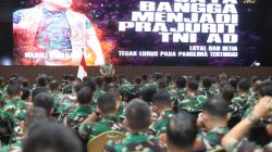 Bekali Calon Dansat, Kasad: Sishankamrata di Perbatasan Harus Diperkuat