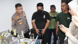 Satres Narkoba Polres Jakbar Bongkar Clandestine Lab Etomidate di PIK 2, 20.514 Pods Berhasil Digagalkan