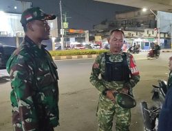 Koramil 04/Pulogadung Bersama Komduk Intensifkan Patroli, Ciptakan Kamtibmas Kondusif di Wilayah Binaan