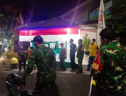 Koramil 08/Duren Sawit Perkuat Kamtibmas, Patroli Malam Minggu Antisipasi Tawuran dan Kenakalan Remaja