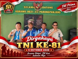 Perumda Tirta Kahuripan Salurkan Air Bersih ke Mako Koramil Parungpanjang
