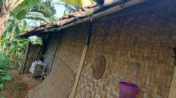 Miris! Rumah Reyot Berbahan Bambu di Desa Hambaro, Pasangan Suami Istri Berharap Bantuan Pemerintah