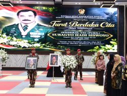 Rangkaian Penghormatan Terakhir TNI AD untuk Mantan Kasad Subagyo Hadi Siswoyo