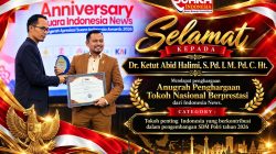 Dr. Ketut Abid Halimi Raih Penghargaan atas Kontribusinya dalam Pembangunan SDM Polri