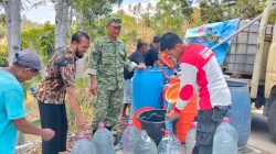 Tanggap Bencana Kekeringan, Kodim 0728/Wonogiri Salurkan Bantuan Air Bersih di Kismantoro