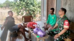 Cegah Kebakaran Meluas di Musim Panas, Babinsa Jenar Ingatkan Warga Tak Bakar Lahan