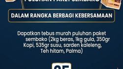 Updatetodaynews.com, Jejakwarta.id, dan FWJI Jakbar Hadirkan Sembako Murah