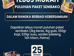 Updatetodaynews.com, Jejakwarta.id, dan FWJI Jakbar Hadirkan Sembako Murah