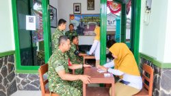 Pastikan Prajurit Tetap Prima, Dr. Sekar Pimpin Cek Kesehatan Gratis di Koramil 22/Slogohimo