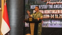 Kasad Lepas Kontingen AARM ke-34/2026, Bawa Misi Kibarkan Merah Putih
