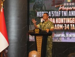 Kasad Lepas Kontingen AARM ke-34/2026, Bawa Misi Kibarkan Merah Putih