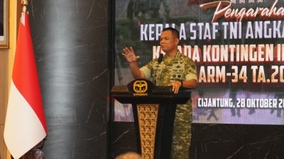 Kasad Lepas Kontingen AARM ke-34/2026, Bawa Misi Kibarkan Merah Putih